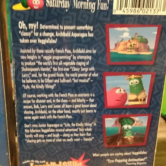 Veggie Tales VHS tapes for kids. - Picture 3 of 4